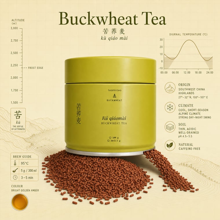 The design — Buckwheat Tea