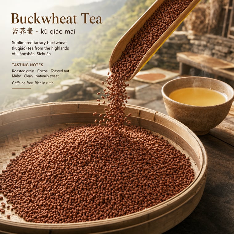The design — Buckwheat Tea