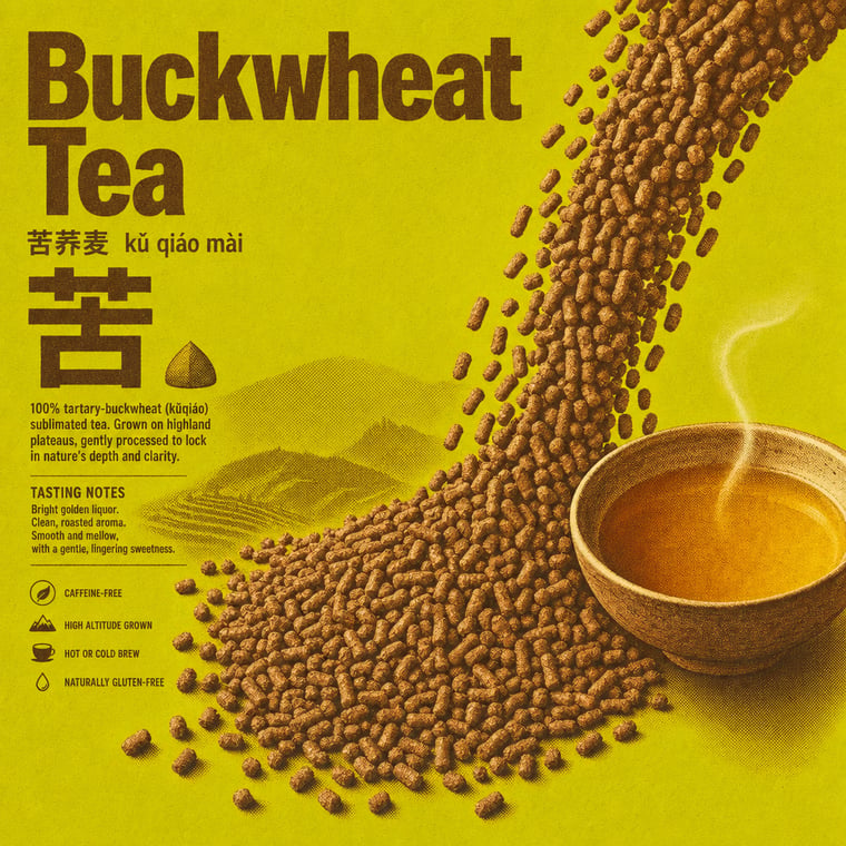 The design — Buckwheat Tea