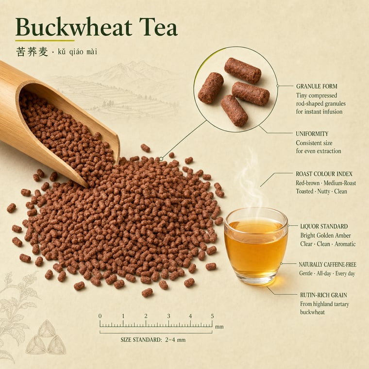 The design — Buckwheat Tea