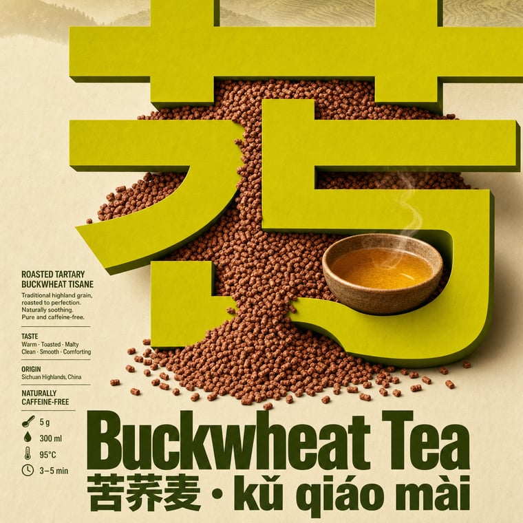 The design — Buckwheat Tea