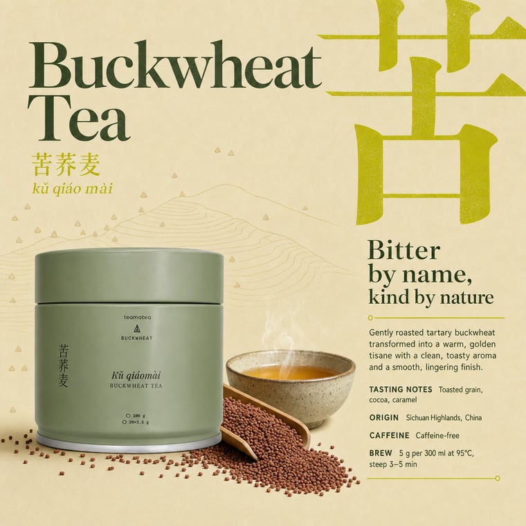 The design — Buckwheat Tea
