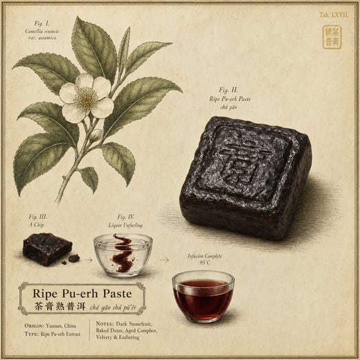 Wear — Ripe Pu-erh Paste