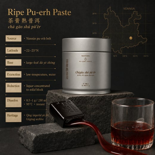 Wear — Ripe Pu-erh Paste