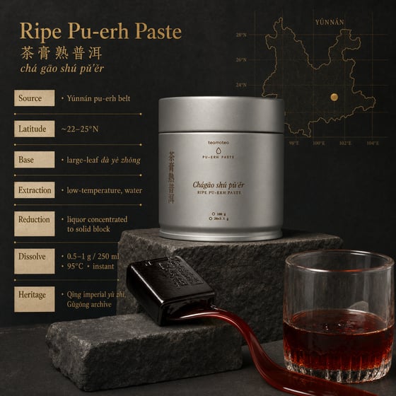 Ripe Pu-erh Paste