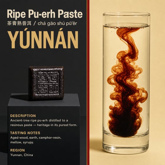 Ripe Pu-erh Paste