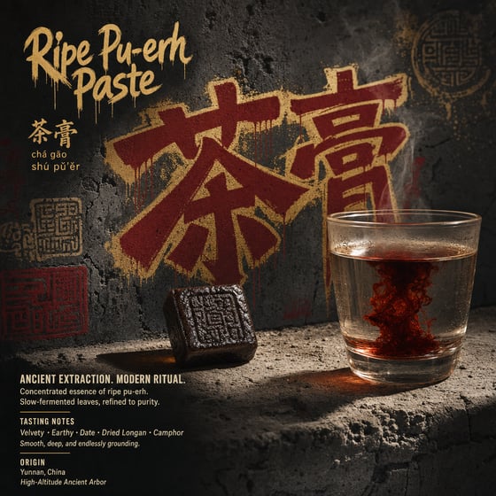 Ripe Pu-erh Paste