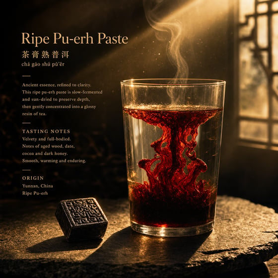Ripe Pu-erh Paste