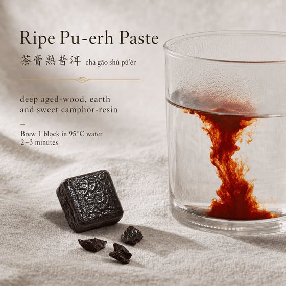 Ripe Pu-erh Paste