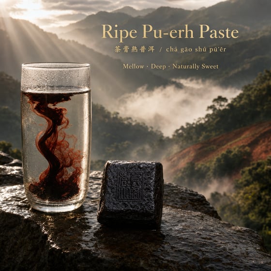 Ripe Pu-erh Paste