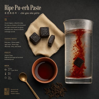 Ripe Pu-erh Paste