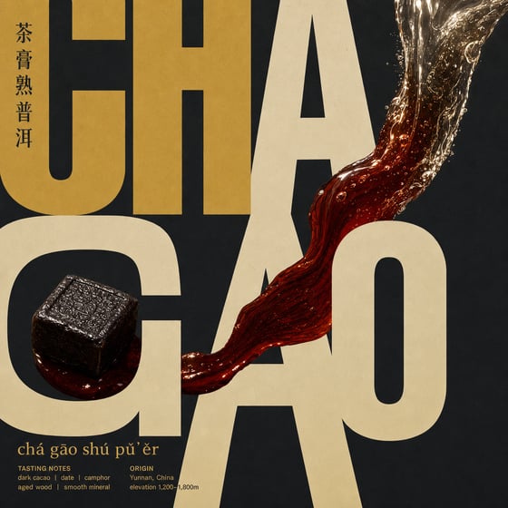 Ripe Pu-erh Paste