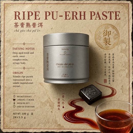 Wear — Ripe Pu-erh Paste