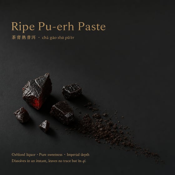 Ripe Pu-erh Paste