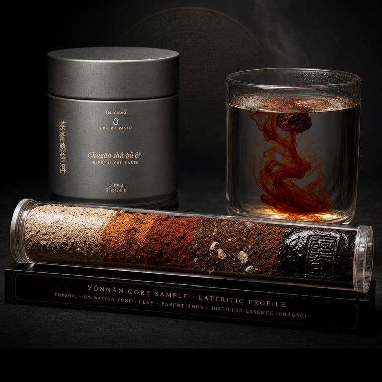 The design — Ripe Pu-erh Paste