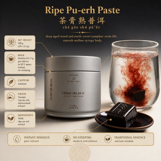 Wear — Ripe Pu-erh Paste