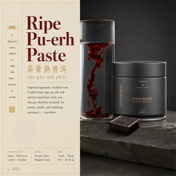 Ripe Pu-erh Paste