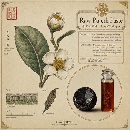 Wear — Raw Pu-erh Paste