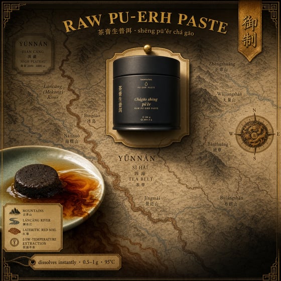 Raw Pu-erh Paste