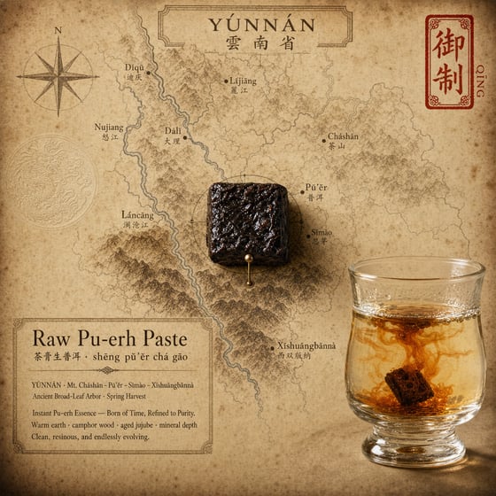 Raw Pu-erh Paste