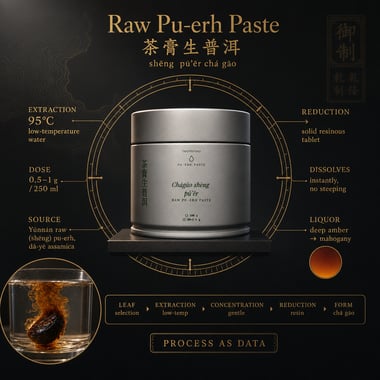 Raw Pu-erh Paste