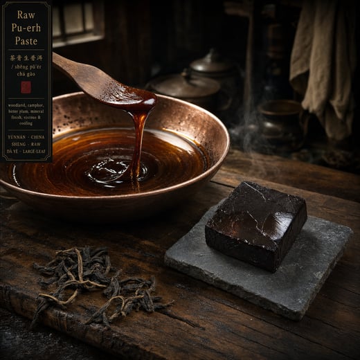 Wear — Raw Pu-erh Paste