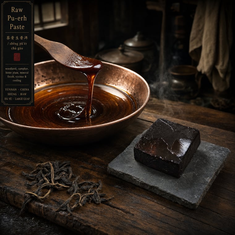 Tea paste (chagao)