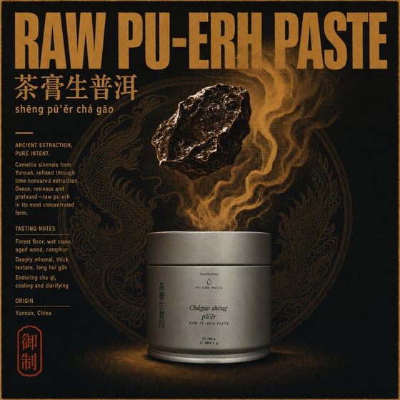 Raw Pu-erh Paste