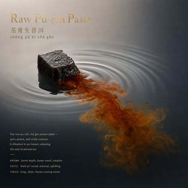 Raw Pu-erh Paste