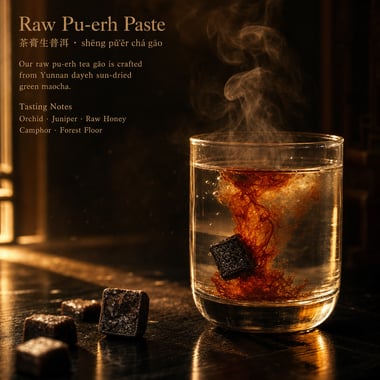 Raw Pu-erh Paste
