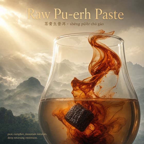 Raw Pu-erh Paste