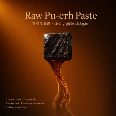 Raw Pu-erh Paste