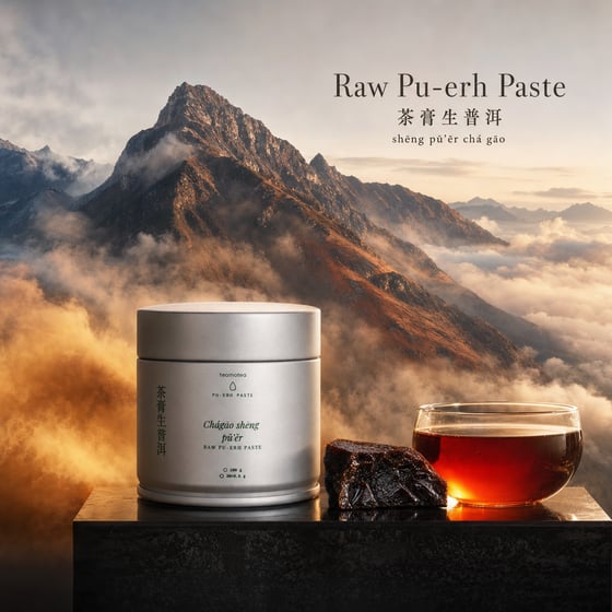 Raw Pu-erh Paste