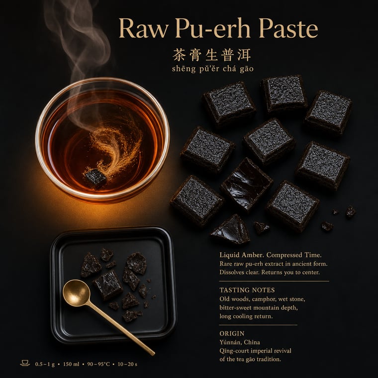 Tea paste (chagao)