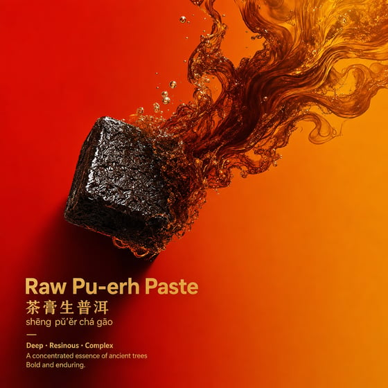 Raw Pu-erh Paste