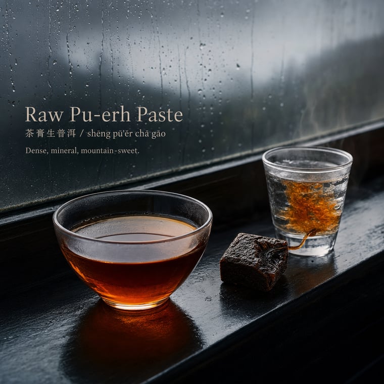 Tea paste (chagao)