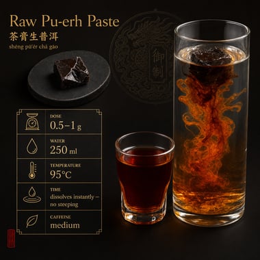 Raw Pu-erh Paste