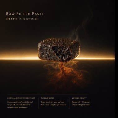 Raw Pu-erh Paste