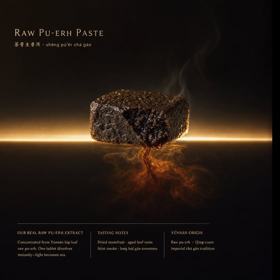 Raw Pu-erh Paste
