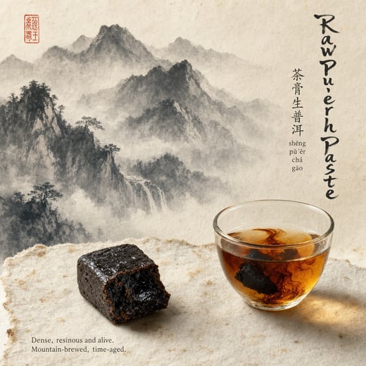 Wear — Raw Pu-erh Paste
