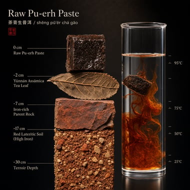 Raw Pu-erh Paste