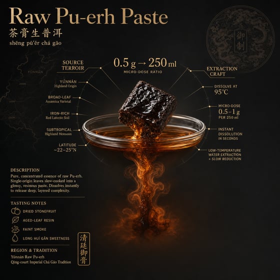 Raw Pu-erh Paste