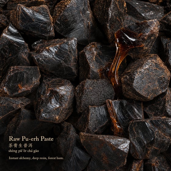 Raw Pu-erh Paste