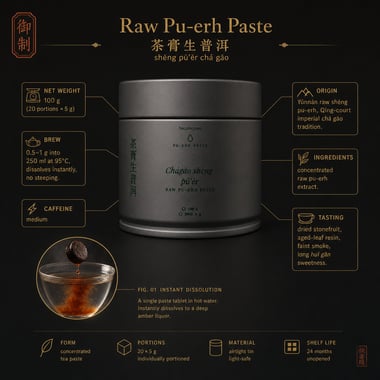 Raw Pu-erh Paste