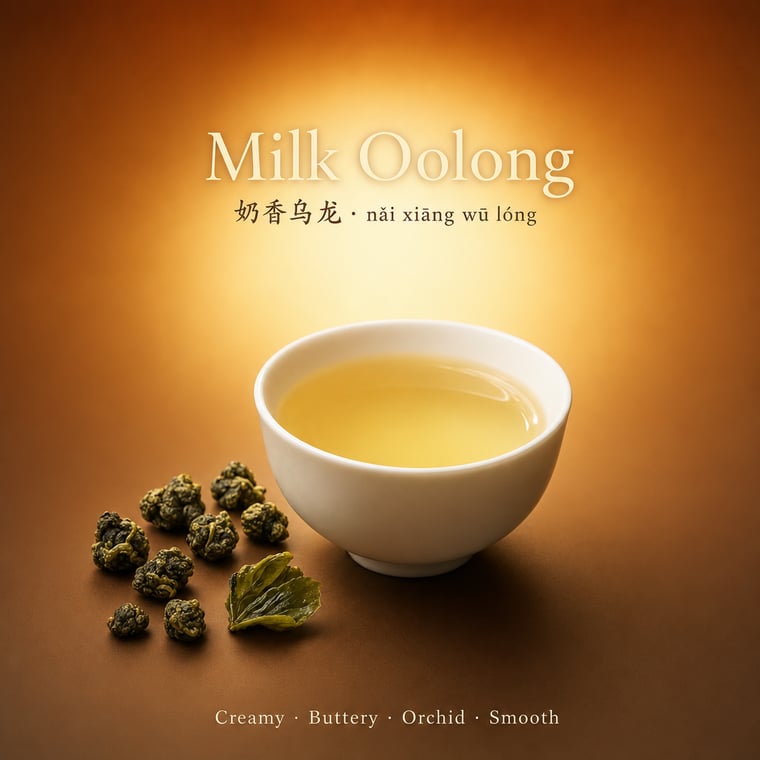 The design — Nǎi Xiāng Oolong