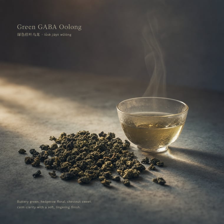 The design — Green GABA Oolong