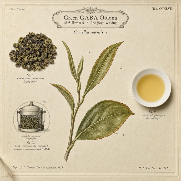 The design — Green GABA Oolong