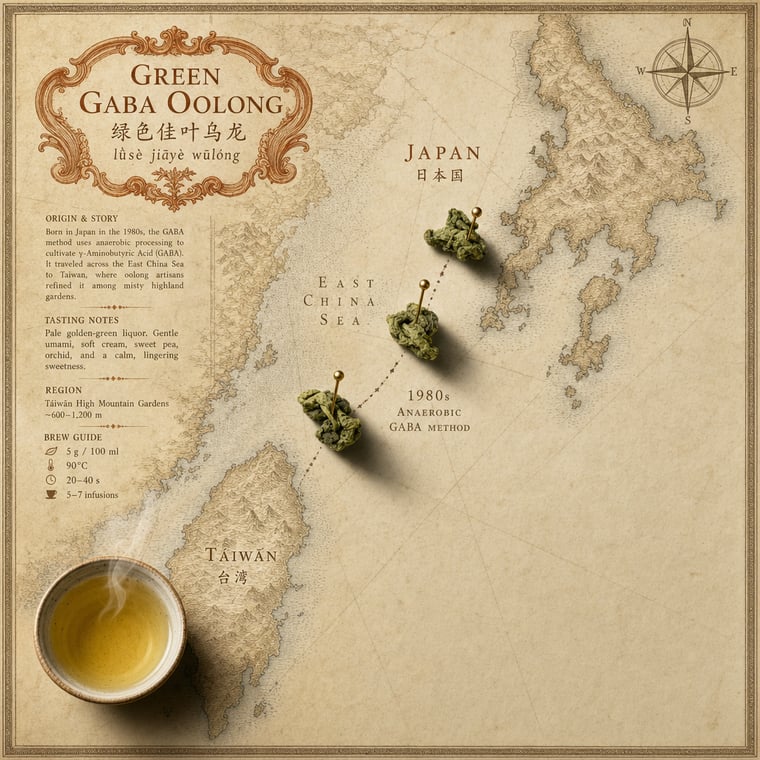The design — Green GABA Oolong