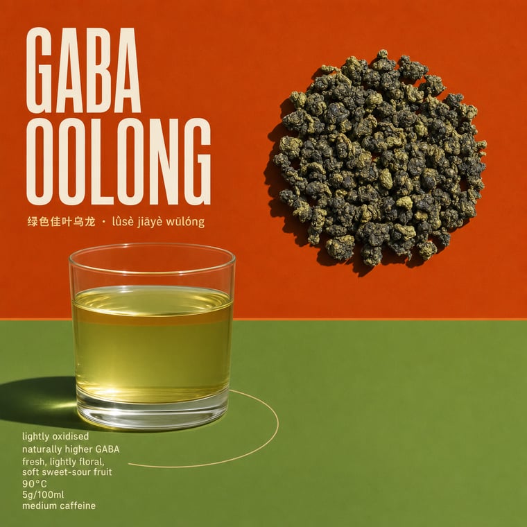 The design — Green GABA Oolong