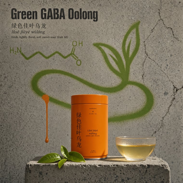 The design — Green GABA Oolong